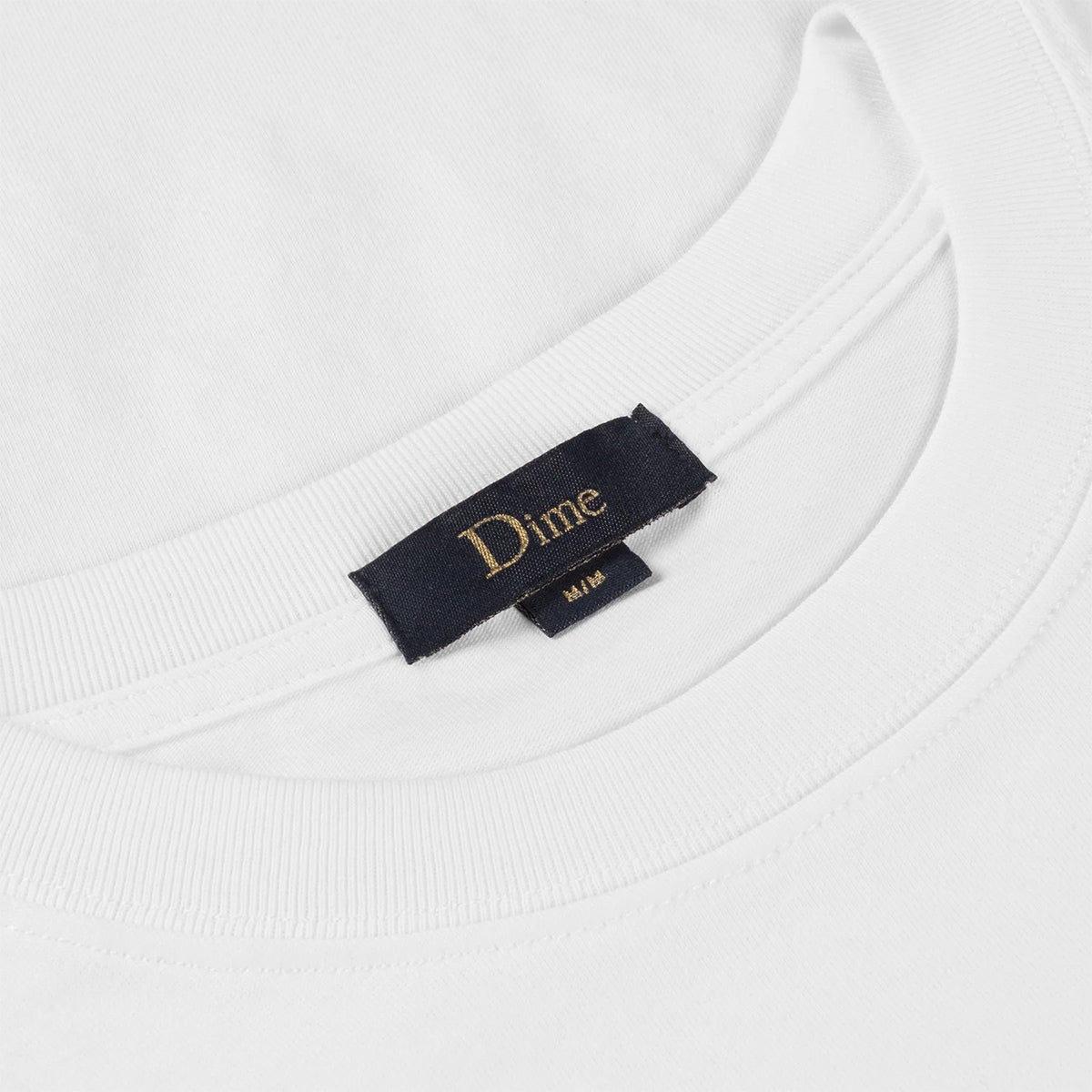 Dime Classic Portal Tee in White | Boardertown