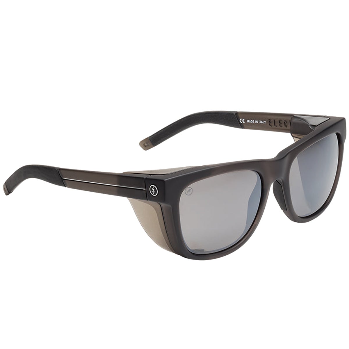Electric JJF12 Polarized Pro Sunglasses in Dark Smoke/Silver