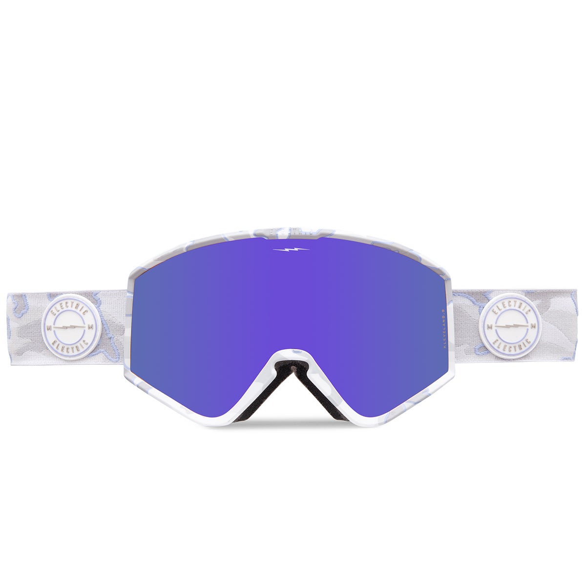 Electric Kleveland S Goggles + Bonus Lens in Future Camo/Purple