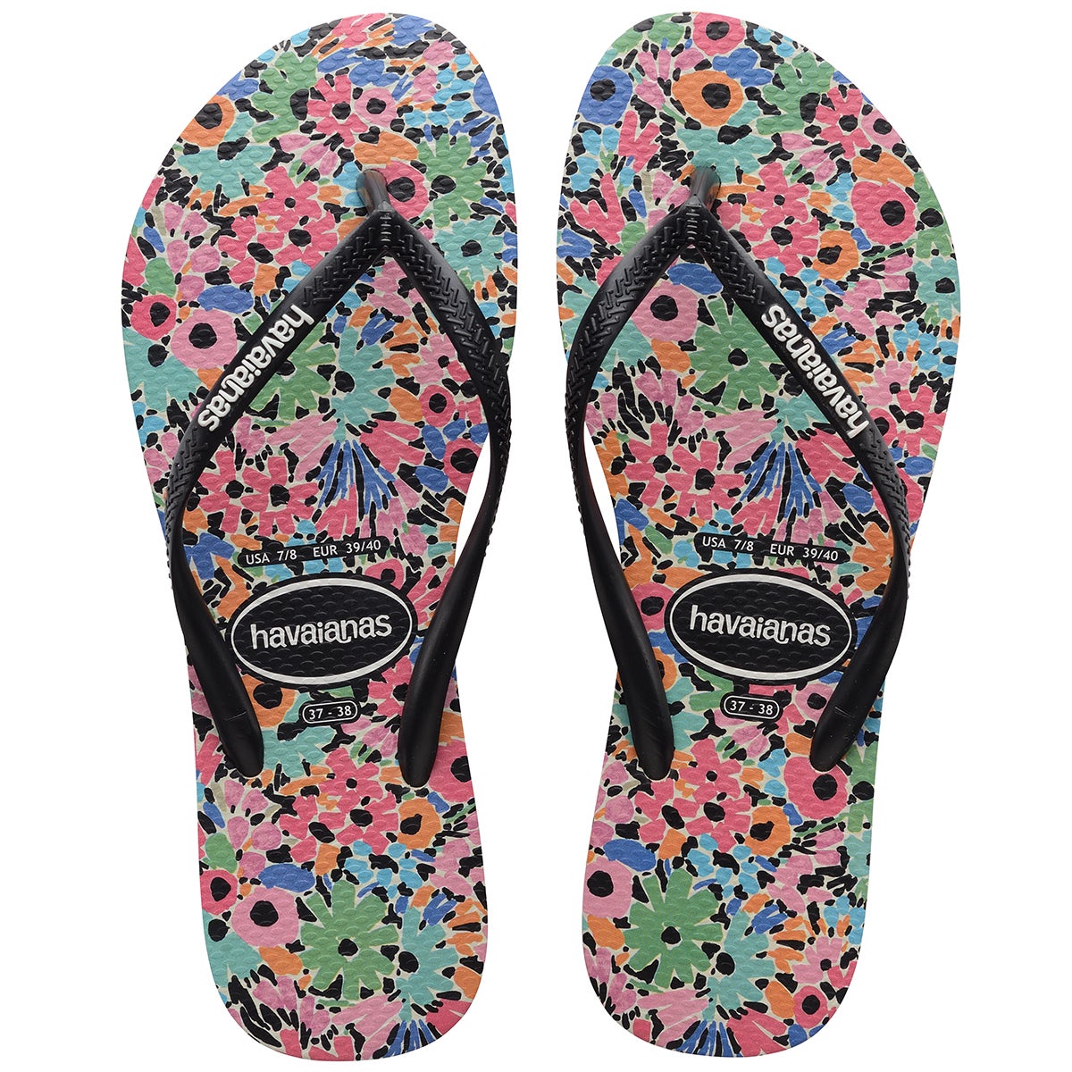 Floral havaianas discount