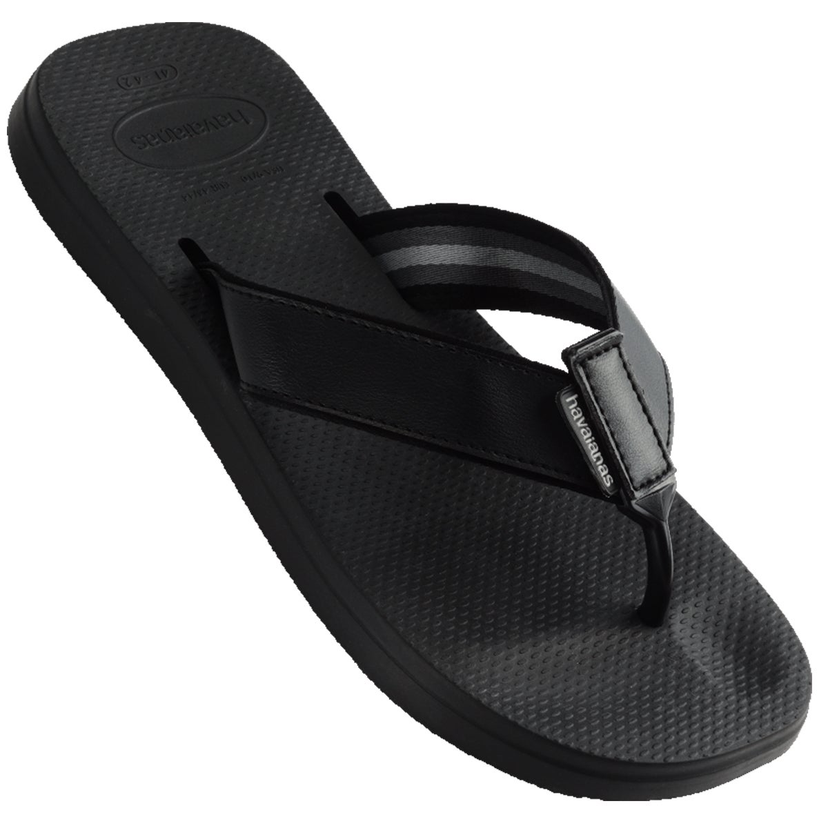 Havaianas Urban Blend Jandal in Black Black Boardertown