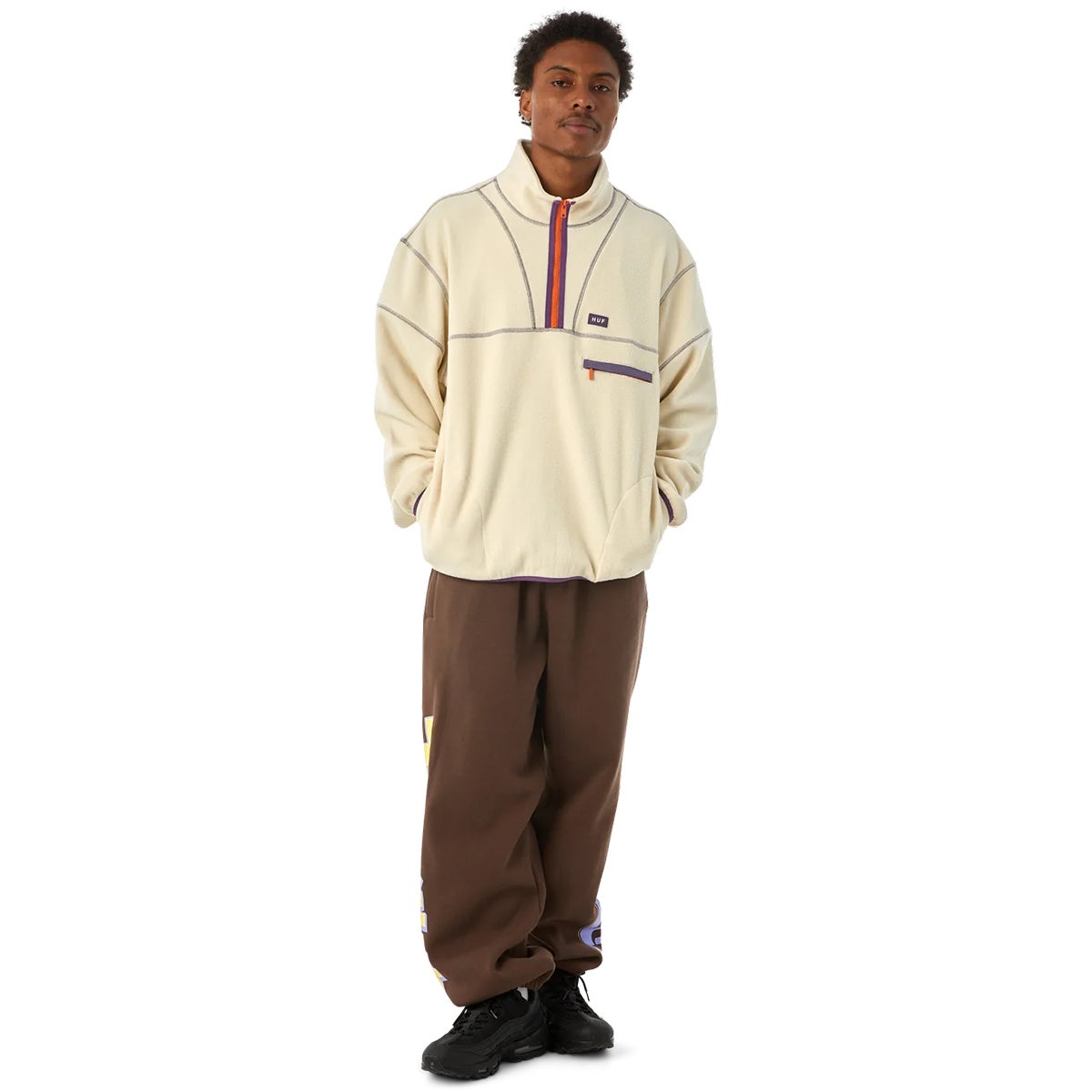 Elysian Quarter-Zip Fleece – HUF Canada