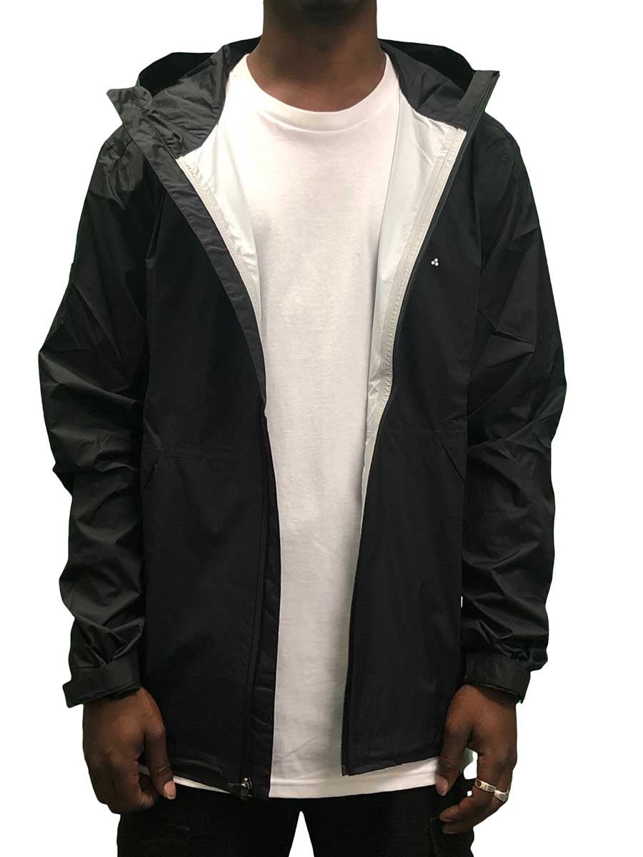 huffer rain shell jacket