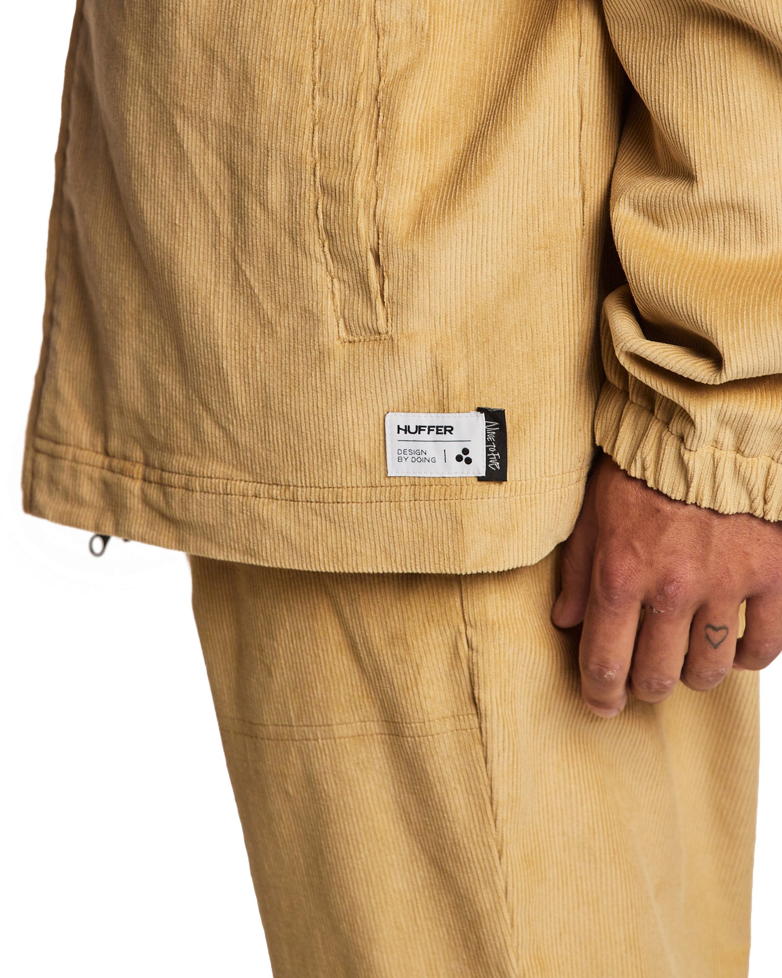 Huffer 9 To 5 Cord Coaches Jacket