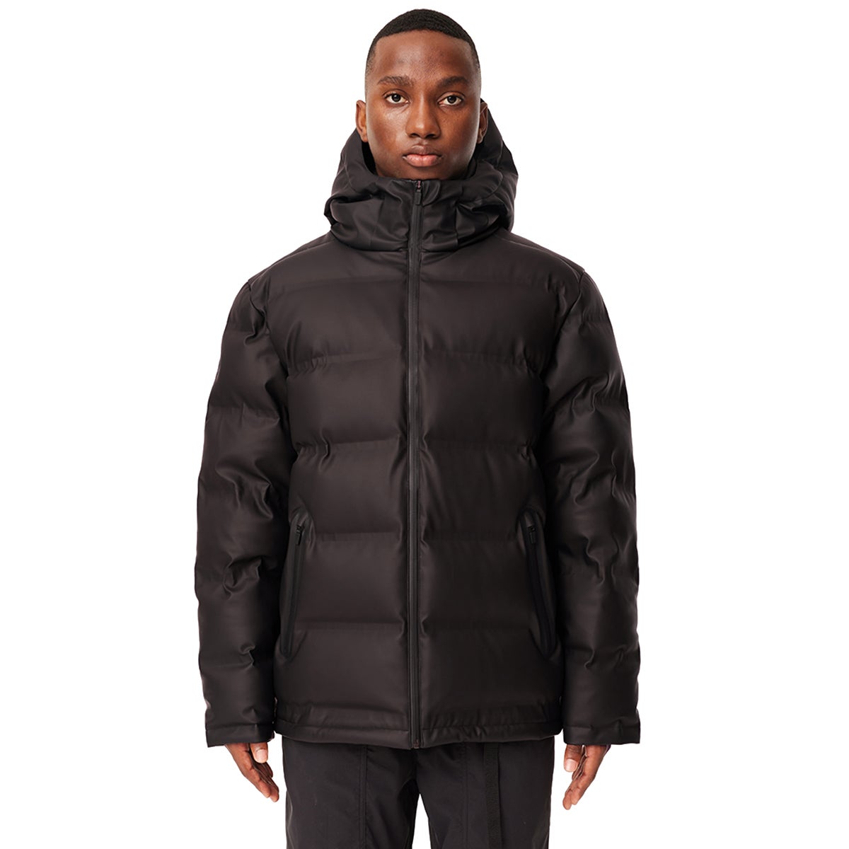 Huffer Superdown Jacket in Black | Boardertown