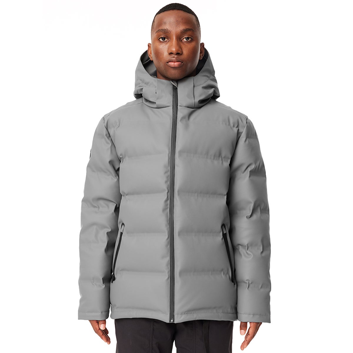 Huffer Superdown Jacket in Grey | Boardertown