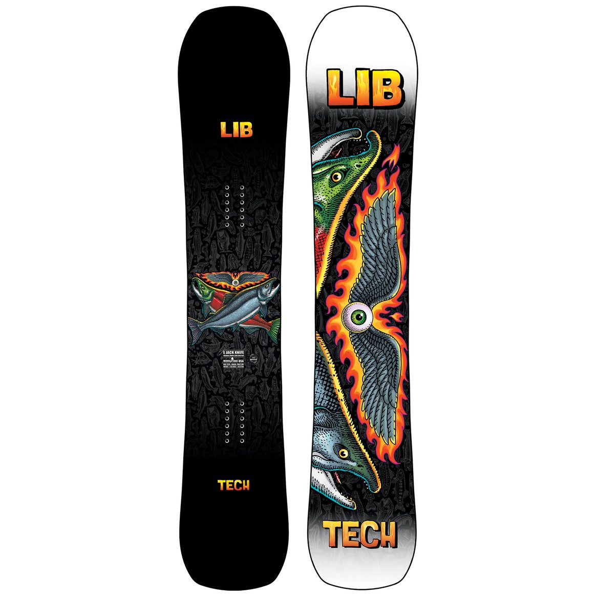 Lib Tech Ejack Knife Snowboard 2022 in 157 Boardertown