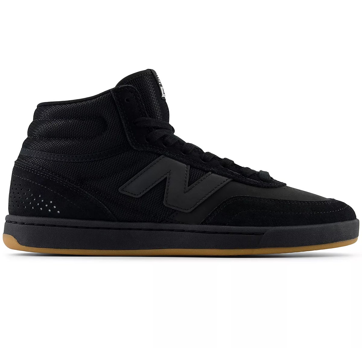 NB Numeric 440 High V2 Shoe in Black Black Boardertown