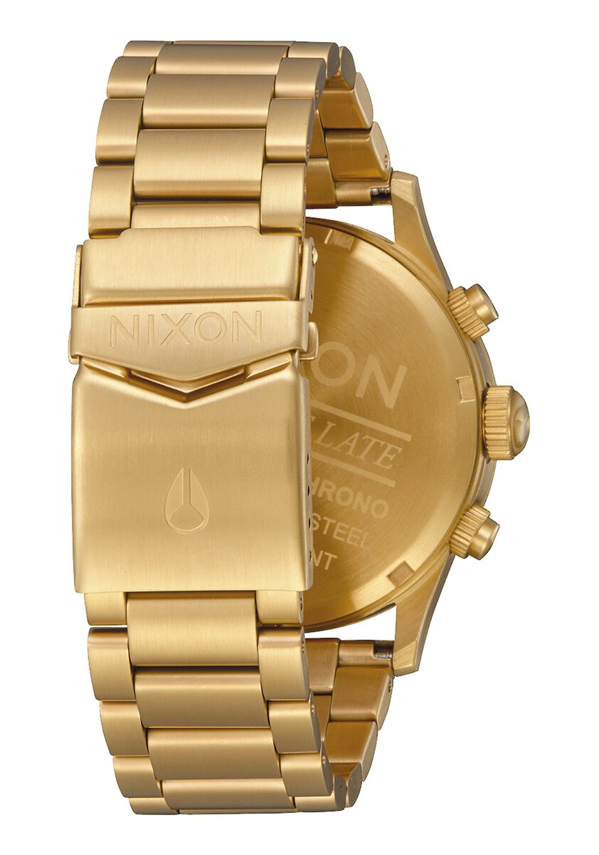 Nixon sentry shop chrono all gold