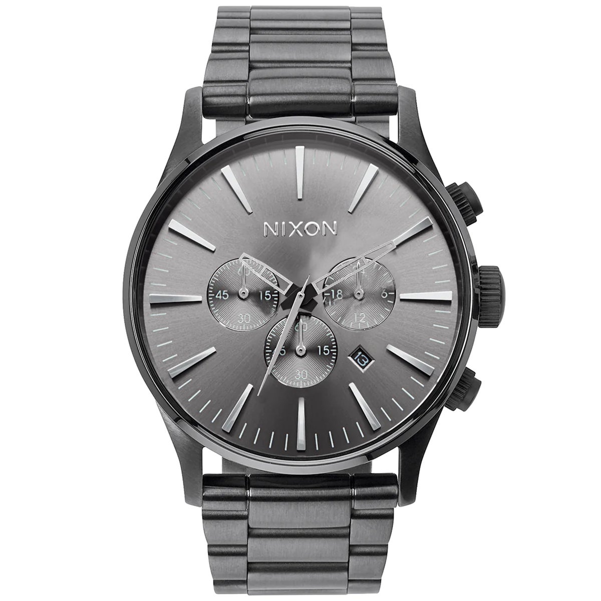 Nixon sentry shop chrono all black