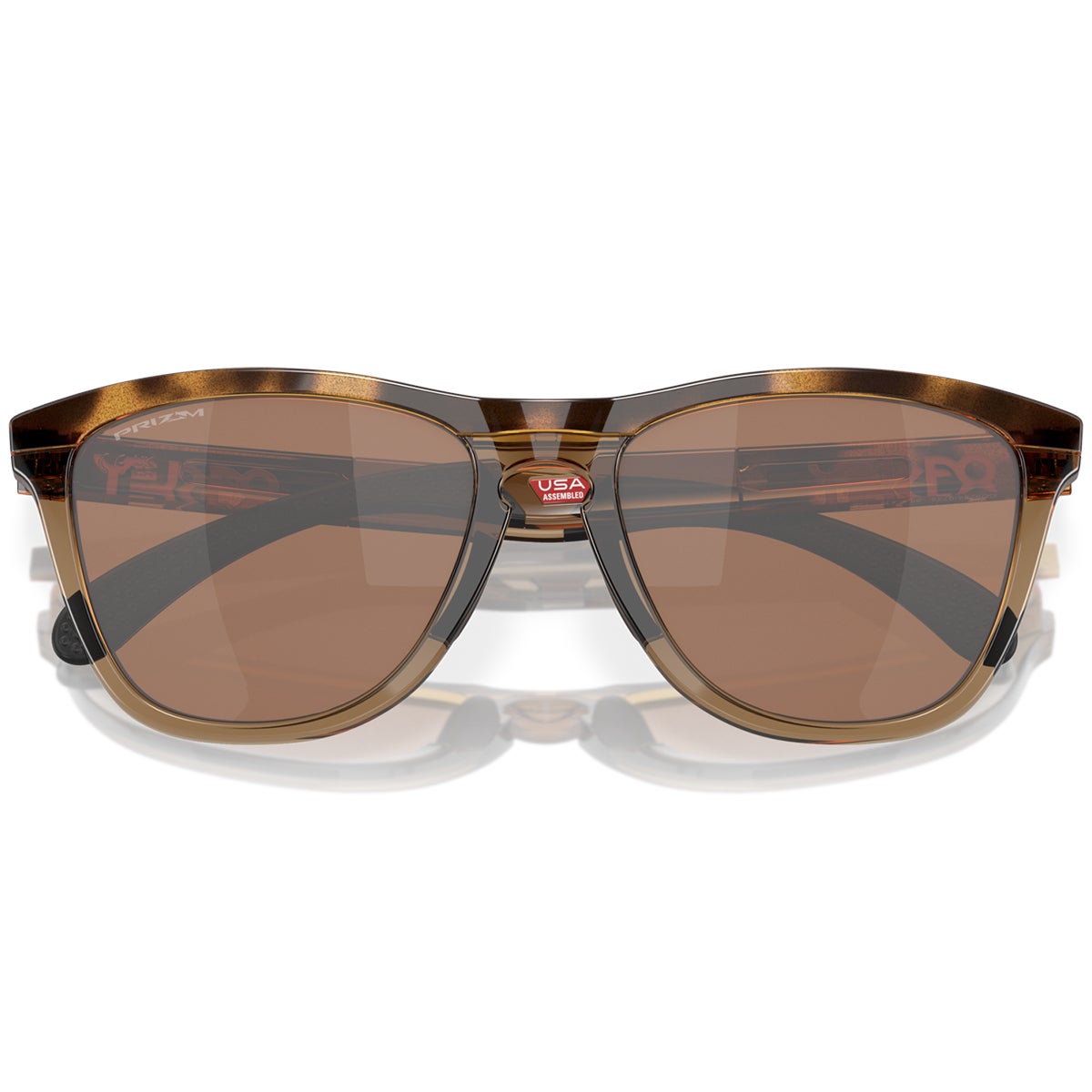 Oakley Frogskins Prizm Polarized Sunglasses in Brown Tort/Brown 