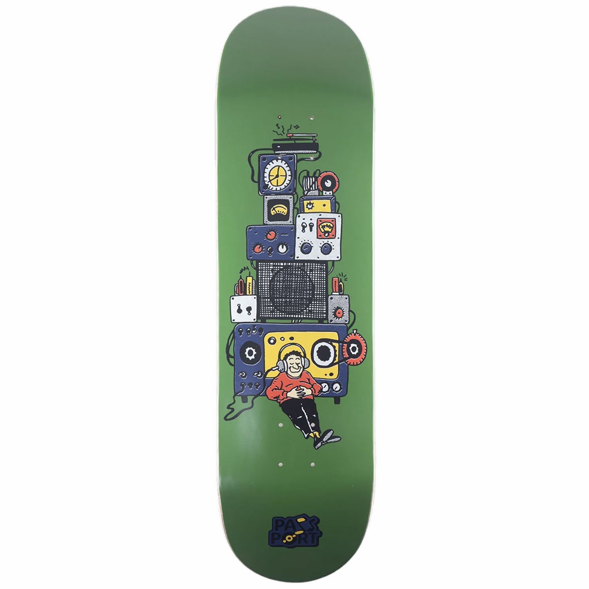 Passport Master-Sounds Skateboard Deck in Easy Listening | Boardertown