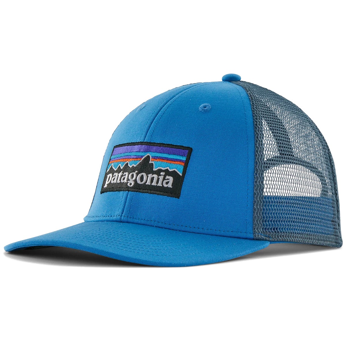 Patagonia P-6 Logo LoPro Trucker Hat in Vessel Blue | Boardertown