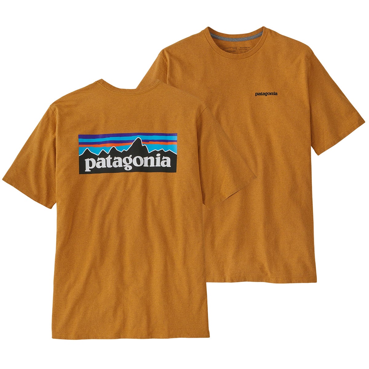 Patagonia P-6 Logo Responsibili-Tee in Dried Mango | Boardertown