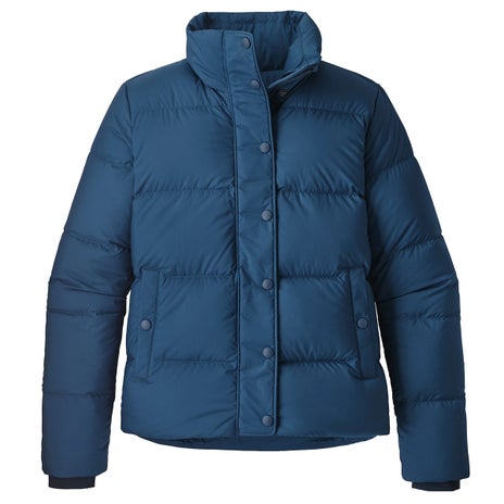 Men's Patagonia Silent Down Reversible Jacket - Wavy Blue Size XL