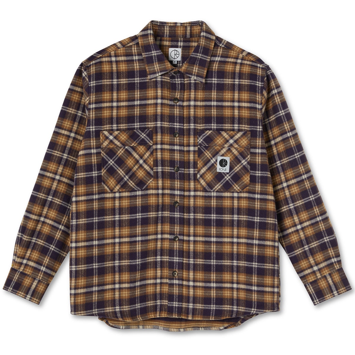 Polar Flannel Shirt in Purple | Boardertown