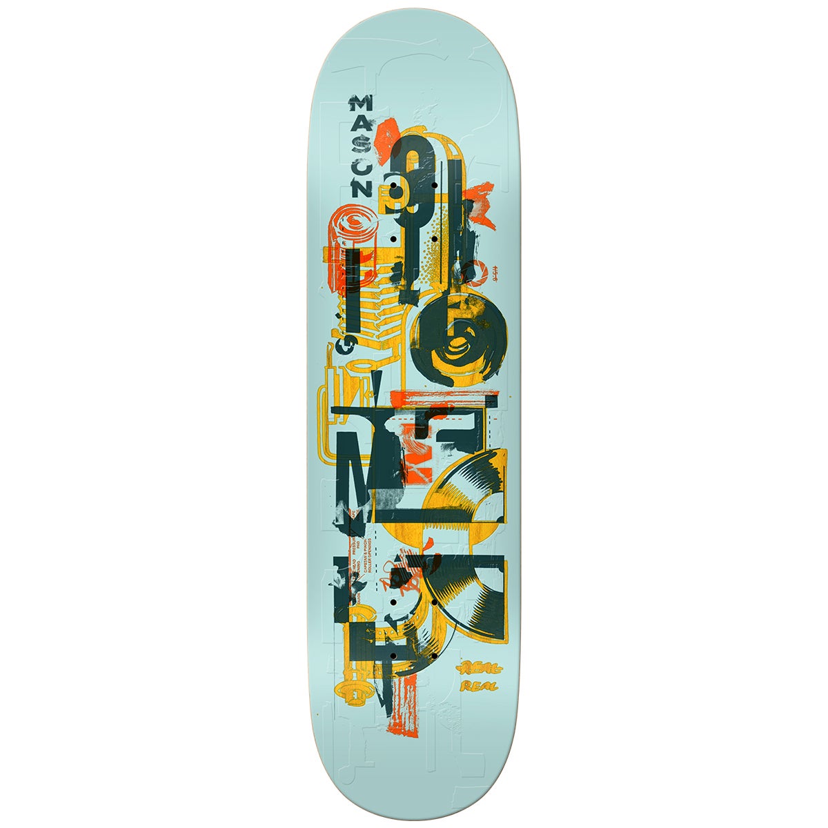 Real Abstraction Skateboard Deck in Mason | Boardertown