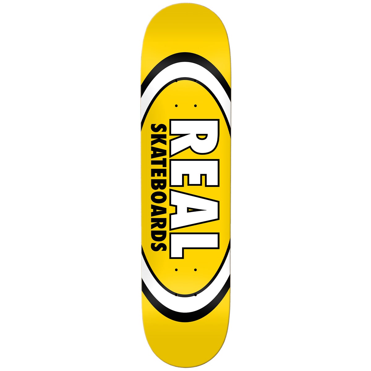 Real Classic Oval Skateboard Deck in Yellow | Boardertown