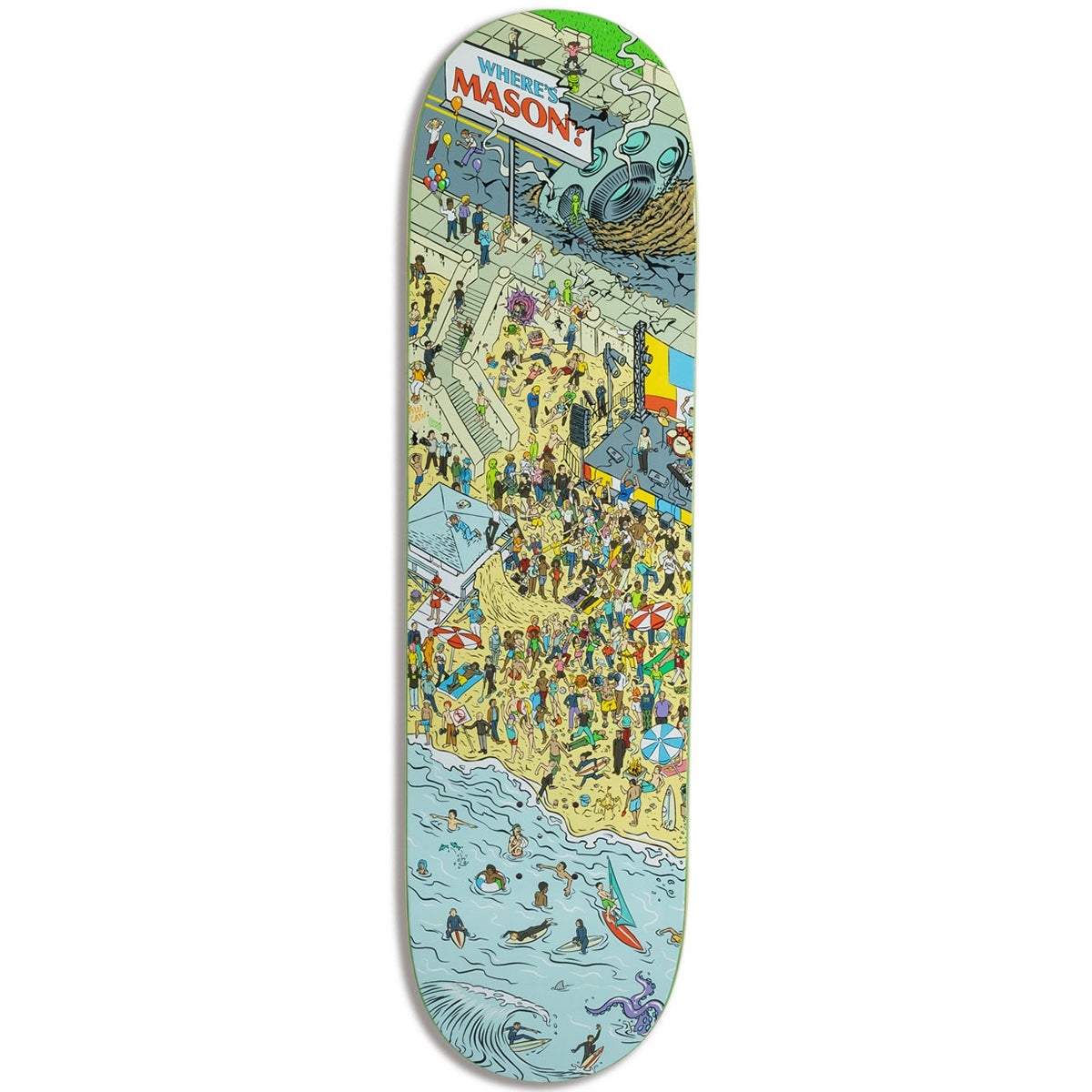 Real Where's Mason Skateboard Deck in Mason | Boardertown