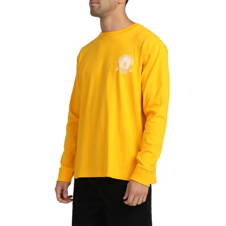 RVCA T-Shirt Leave Behind Yellow