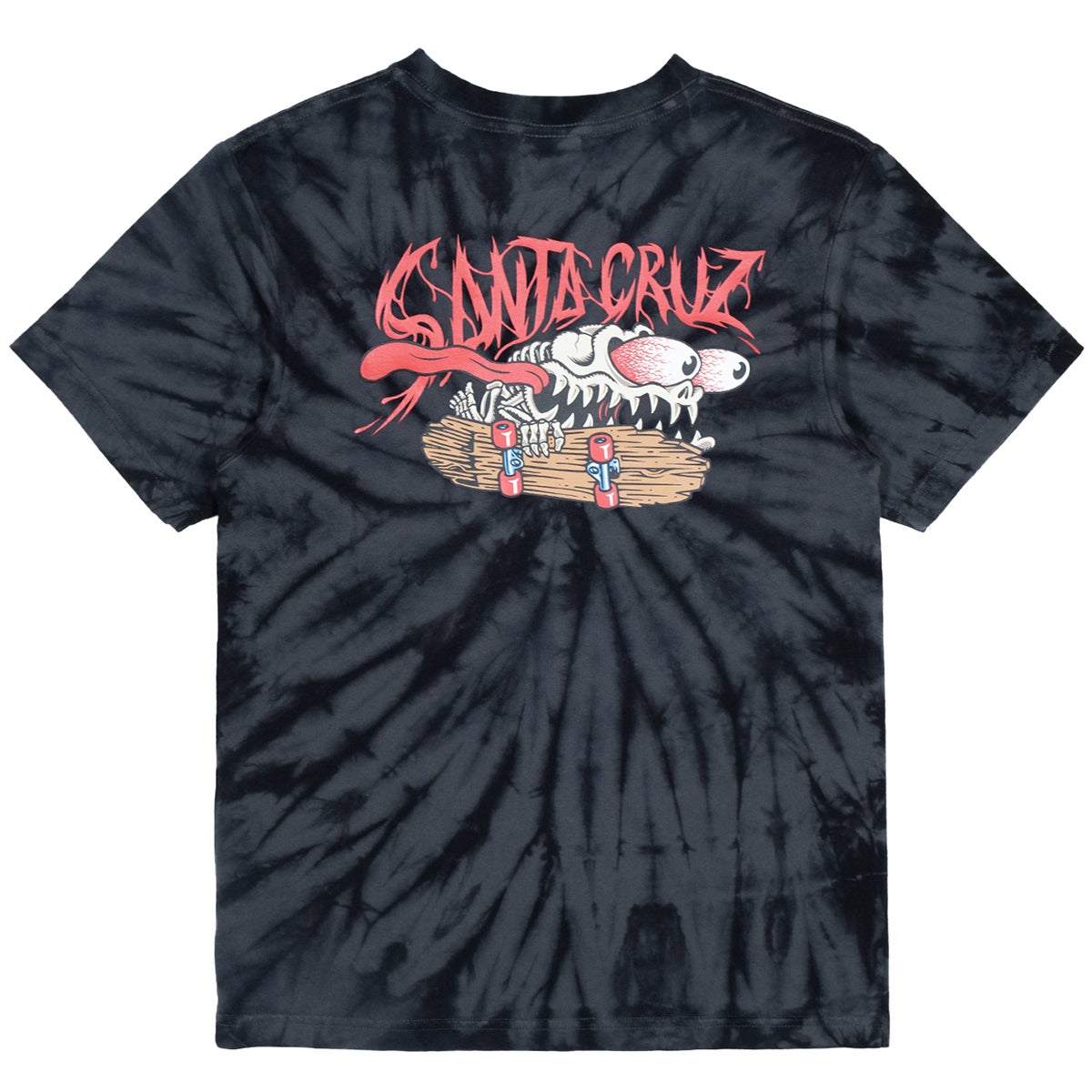 Santa Cruz Tie Dye Water Pink/Black Slim Bottle