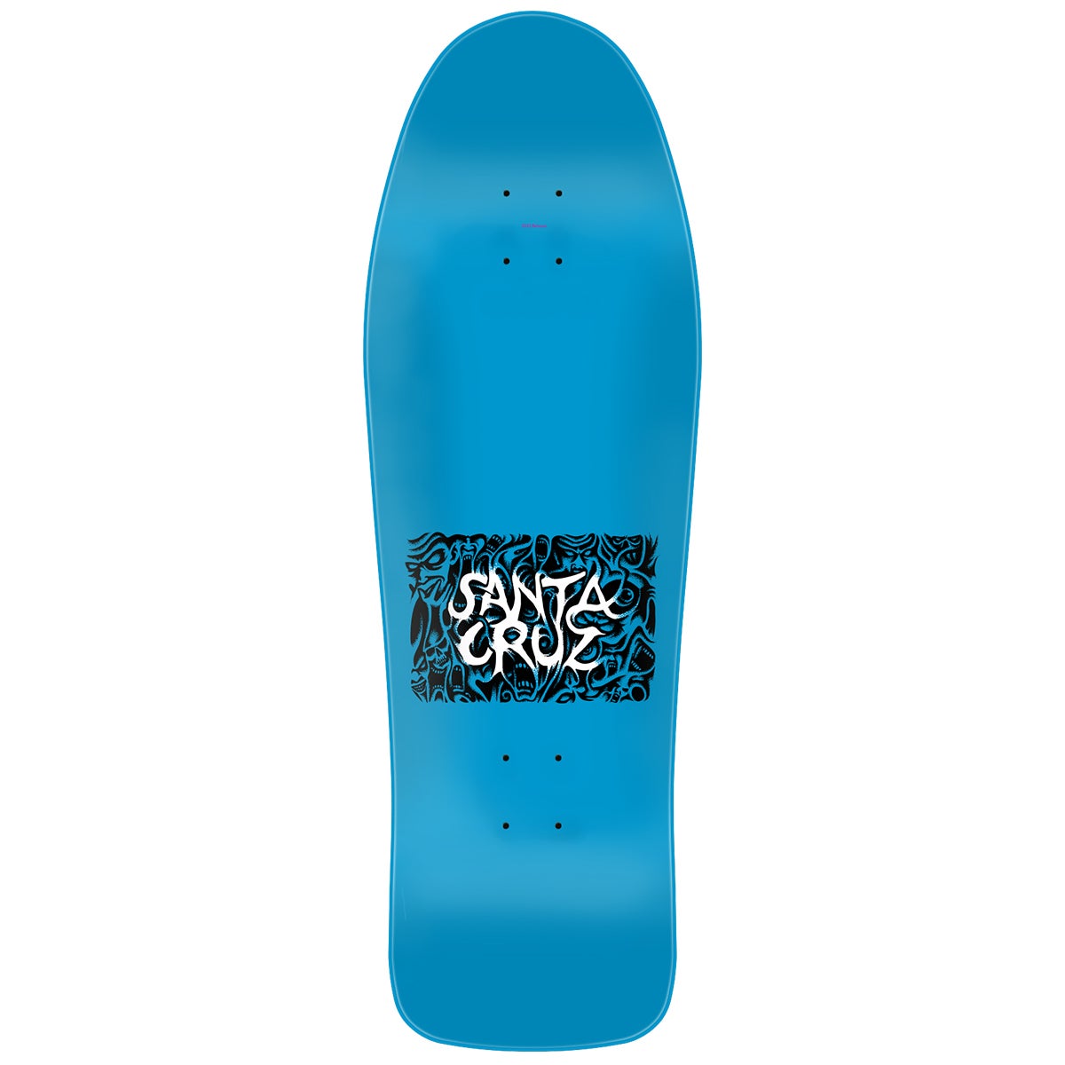 Santa Cruz Knox Firepit Reissue Skateboard Deck in Knox Boardertown