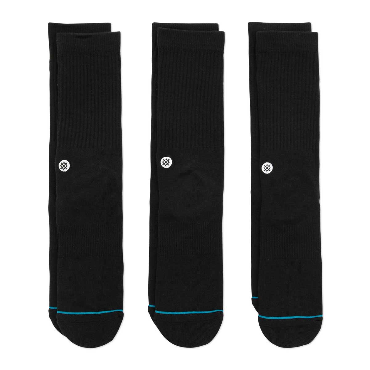 White Stance Casual Basic Socks (3-Pack)