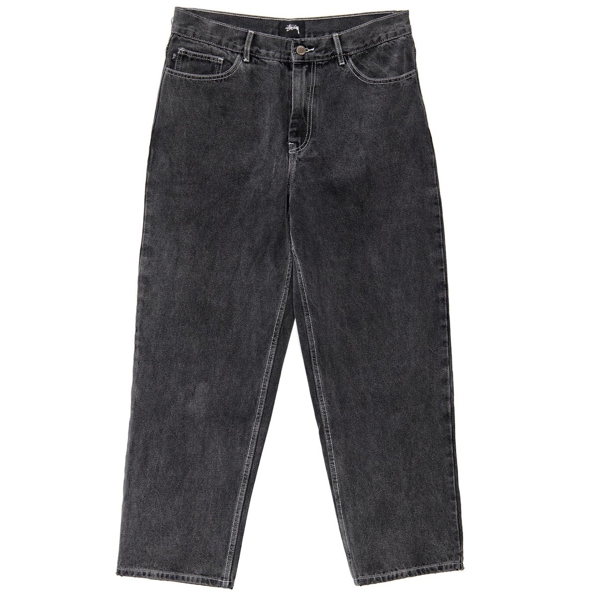 Stussy Big Ol Jean in Black | Boardertown