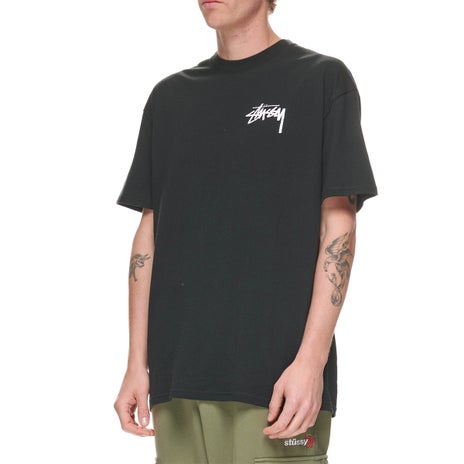 Stussy S Baseball Jersey Tee in Black for Men