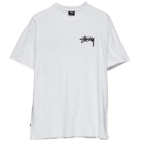 Vintage New Stussy Grey Big Stussy Long-Sleeve Tee T-Shirt Medium