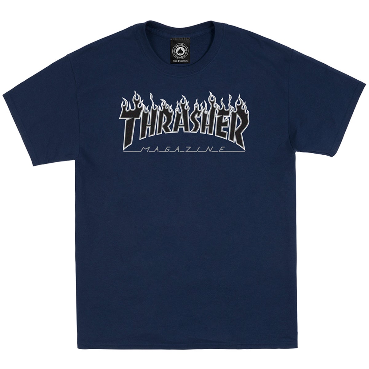 thrasher purple tee