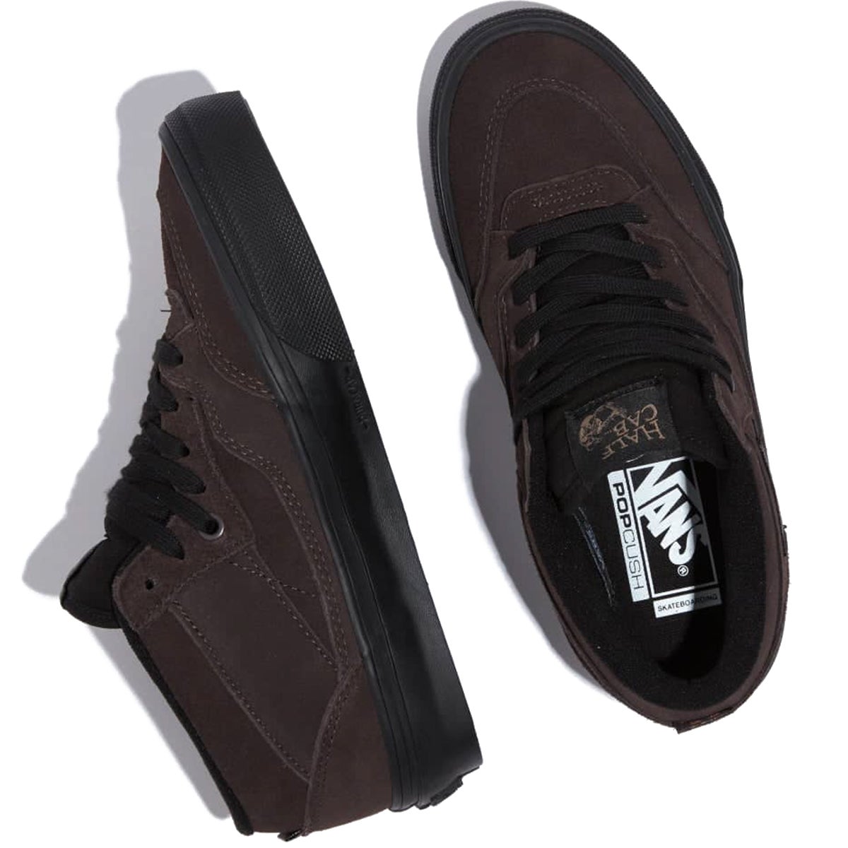 vans half cab pro brown