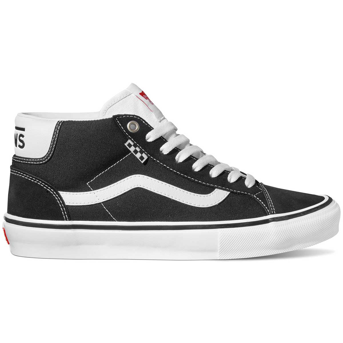 Vans Skate Mid Skool in Black | Boardertown