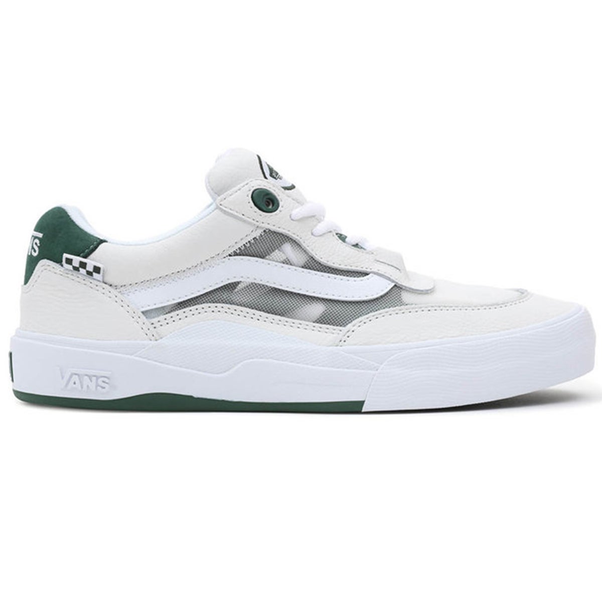 Vans Wayvee in White/Green | Boardertown