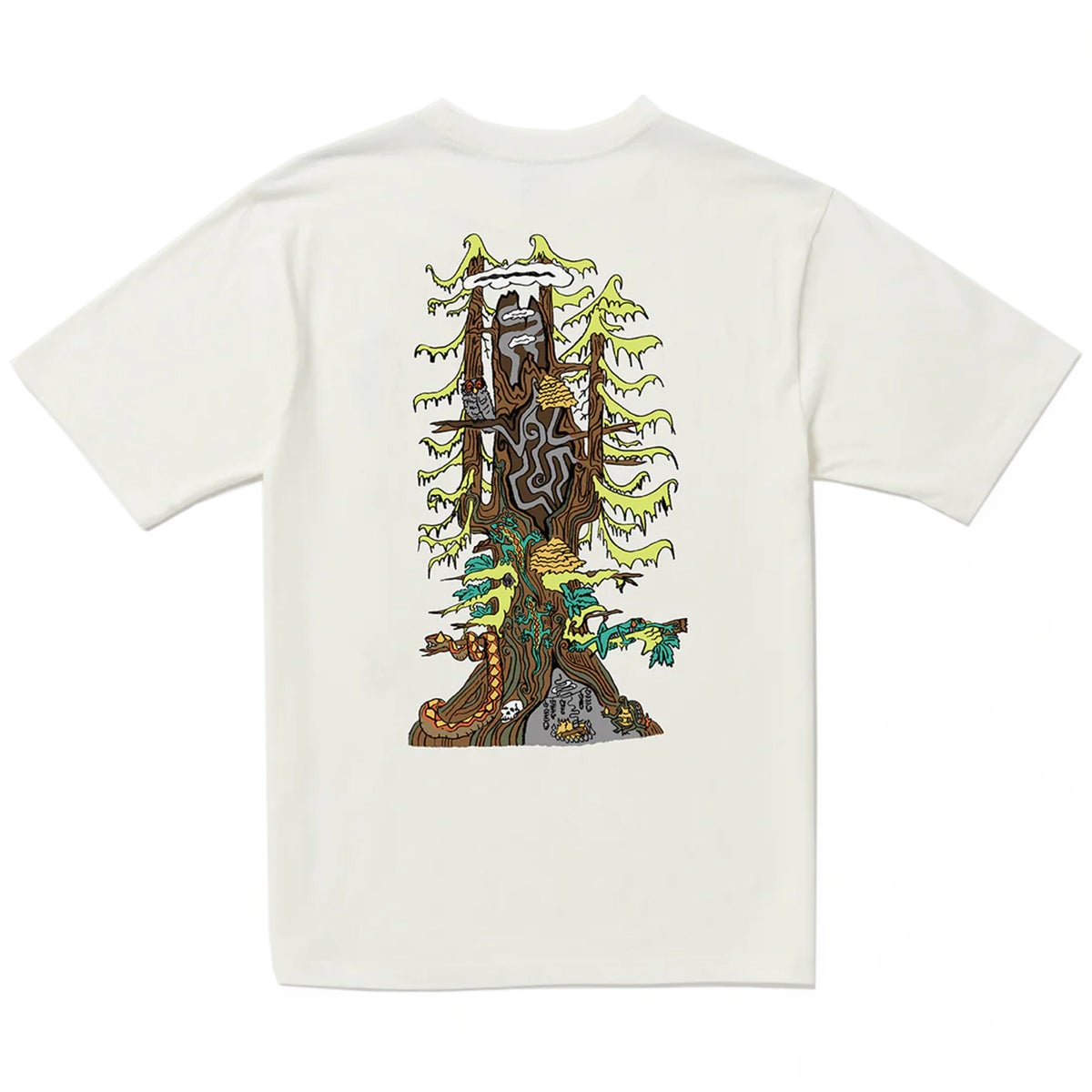 Volcom Skate Vitals Wizard T-Shirt - Off White