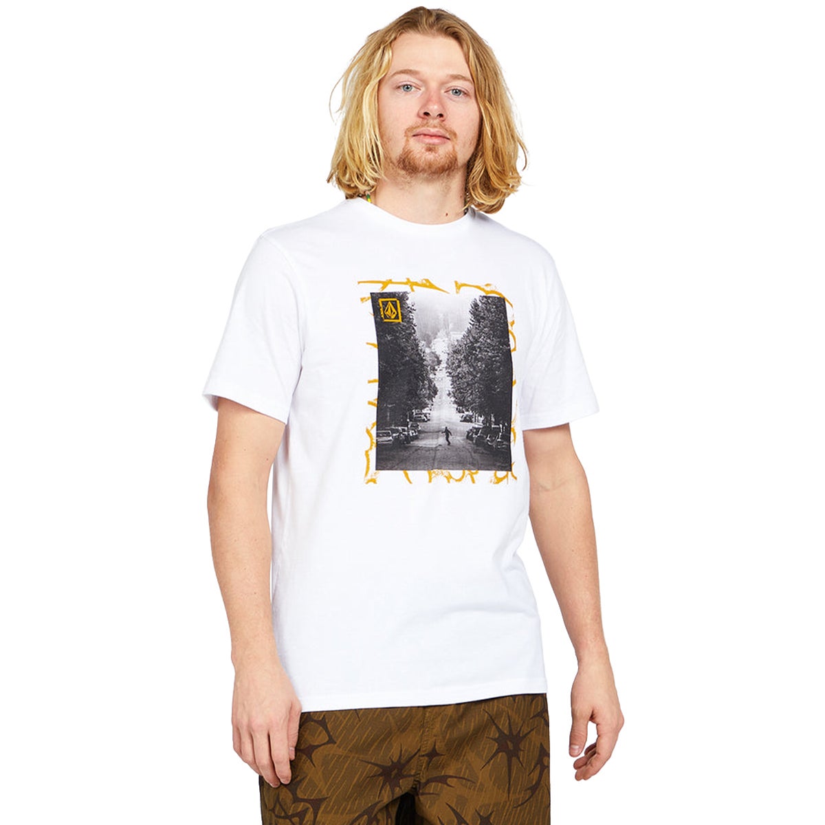 Volcom Skate Vitals Wizard T-Shirt - Off White